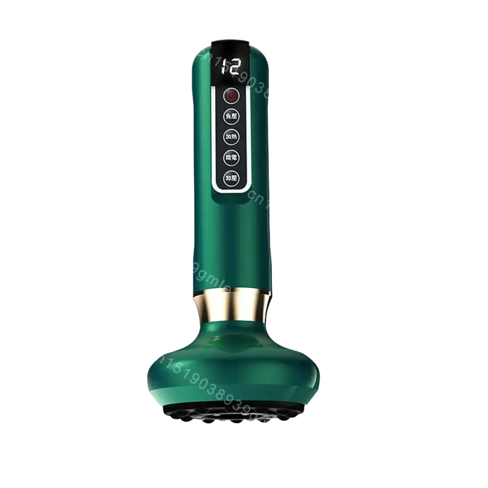 Appareil de Massage électrique multifonctionnel méridien Guasha grattage masseur canettes sous vide brûleur de graisse