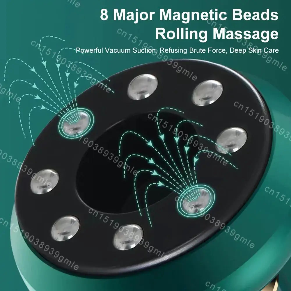 Appareil de Massage électrique multifonctionnel méridien Guasha grattage masseur canettes sous vide brûleur de graisse