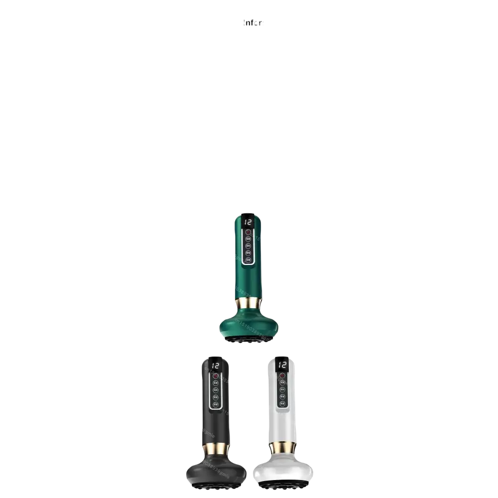 Appareil de Massage électrique multifonctionnel méridien Guasha grattage masseur canettes sous vide brûleur de graisse