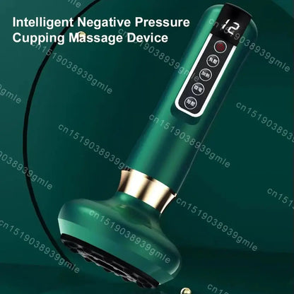 Appareil de Massage électrique multifonctionnel méridien Guasha grattage masseur canettes sous vide brûleur de graisse