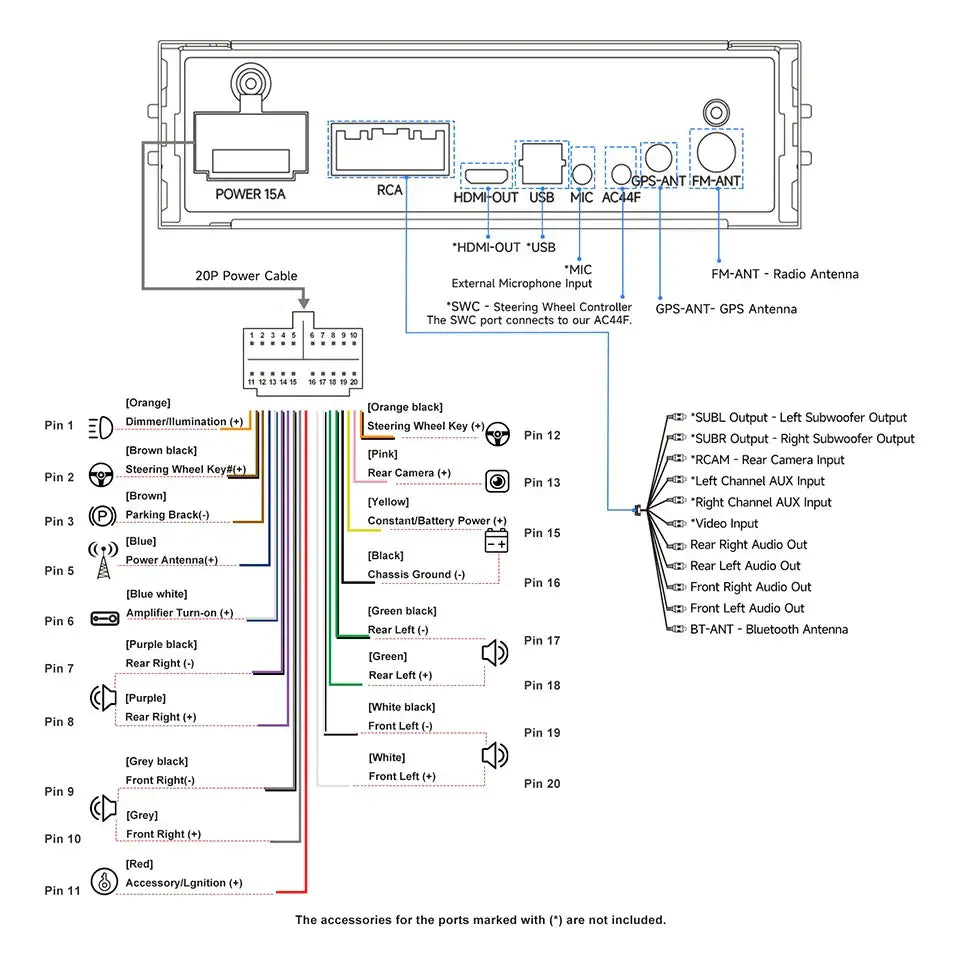 ATOTO Android autoradio 10 pouces simple 1 Din sans fil Apple CarPlay Android Auto écran 1Din autoradio lecteur