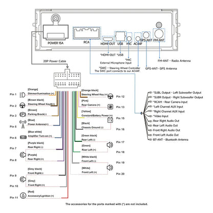 ATOTO Android autoradio 10 pouces simple 1 Din sans fil Apple CarPlay Android Auto écran 1Din autoradio lecteur