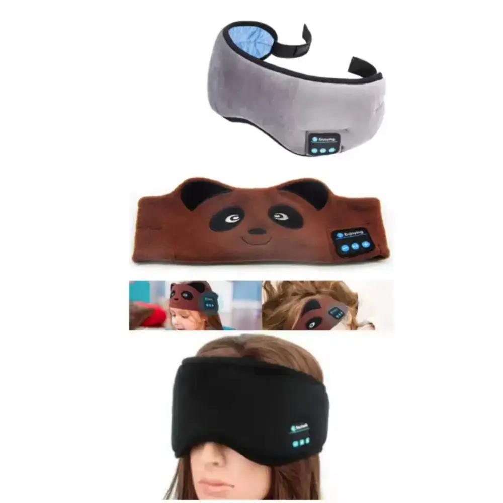 Bluetooth Headphone - Black brown and gray - bien-être