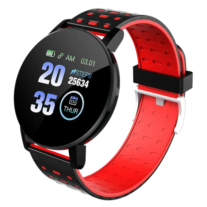 Bluetooth smart watch - Red - montre