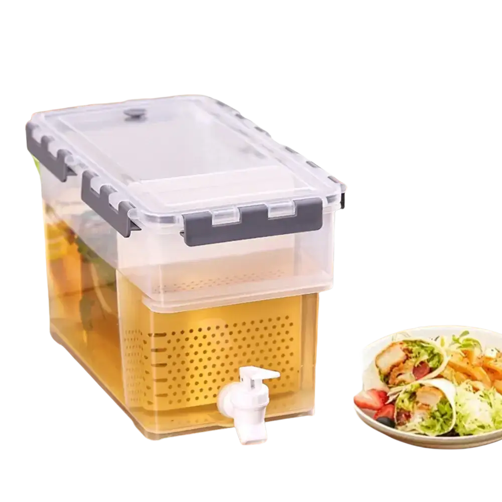 Carafe à eau froide pour réfrigérateur grande capacité bouilloire à thé distributeur de boissons glacées d’été camping