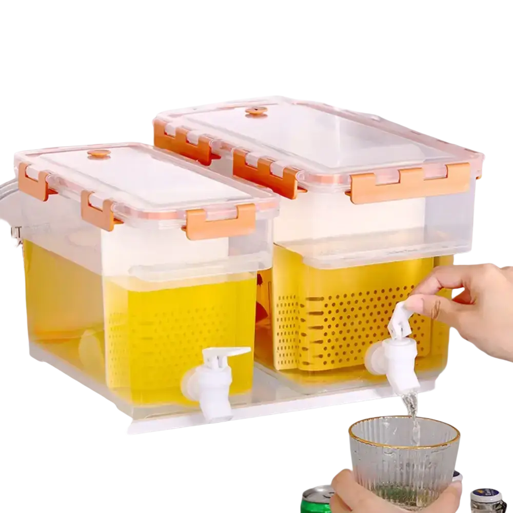 Carafe à eau froide pour réfrigérateur grande capacité bouilloire à thé distributeur de boissons glacées d’été camping