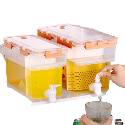 Carafe à eau froide pour réfrigérateur grande capacité bouilloire à thé distributeur de boissons glacées d’été camping