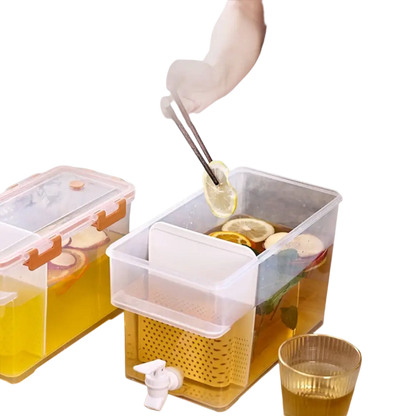 Carafe à eau froide pour réfrigérateur grande capacité bouilloire à thé distributeur de boissons glacées d’été camping