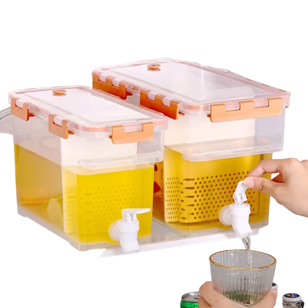 Carafe à eau froide pour réfrigérateur grande capacité bouilloire à thé distributeur de boissons glacées d’été camping