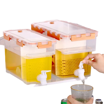 Carafe à eau froide pour réfrigérateur grande capacité bouilloire à thé distributeur de boissons glacées d’été camping