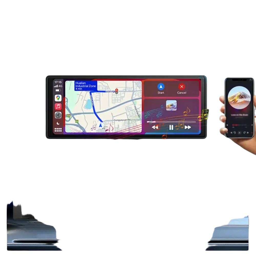 Carplay portable universel pour écran de voiture écran Carplay sans fil stéréo de voiture sans fil avec Carplay Android