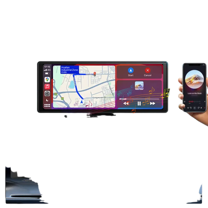 Carplay portable universel pour écran de voiture écran Carplay sans fil stéréo de voiture sans fil avec Carplay Android