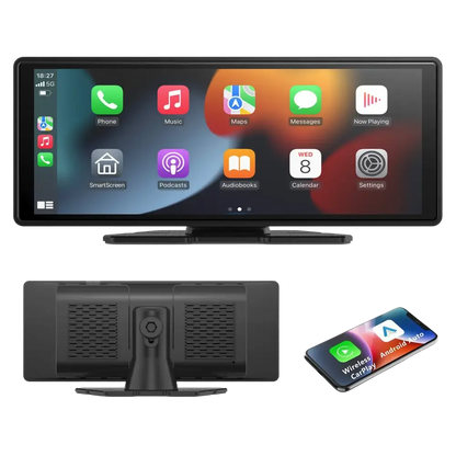 Carplay portable universel pour écran de voiture écran Carplay sans fil stéréo de voiture sans fil avec Carplay Android
