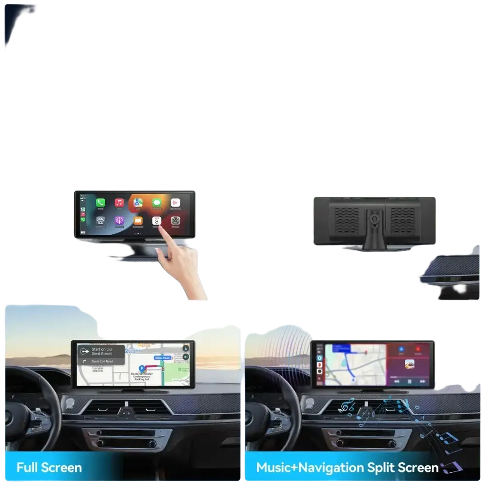 Carplay portable universel pour écran de voiture écran Carplay sans fil stéréo de voiture sans fil avec Carplay Android