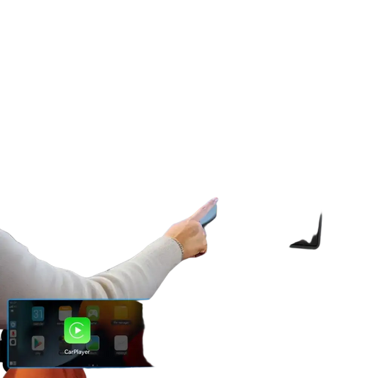 Carplay portable universel pour écran de voiture écran Carplay sans fil stéréo de voiture sans fil avec Carplay Android