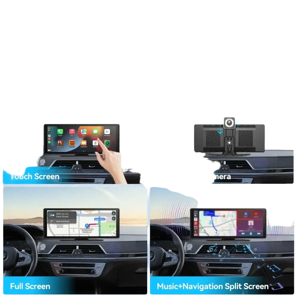 Carplay portable universel pour écran de voiture écran Carplay sans fil stéréo de voiture sans fil avec Carplay Android