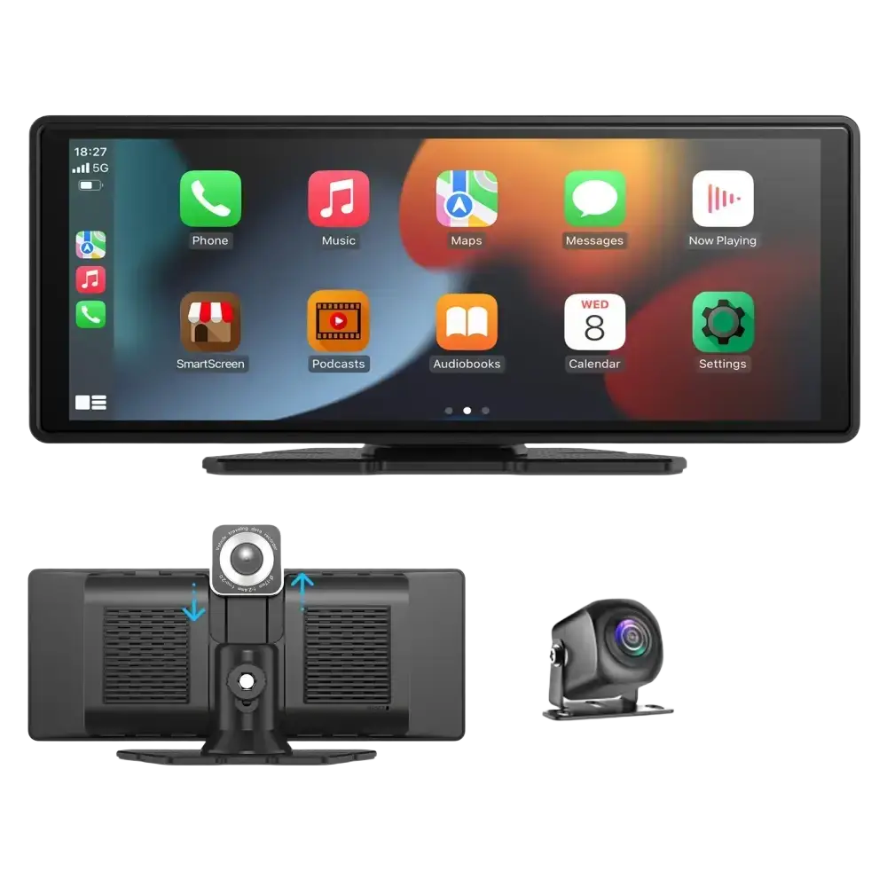 Carplay portable universel pour écran de voiture écran Carplay sans fil stéréo de voiture sans fil avec Carplay Android