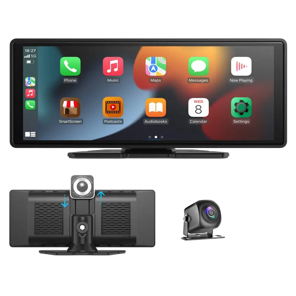 Carplay portable universel pour écran de voiture écran Carplay sans fil stéréo de voiture sans fil avec Carplay Android