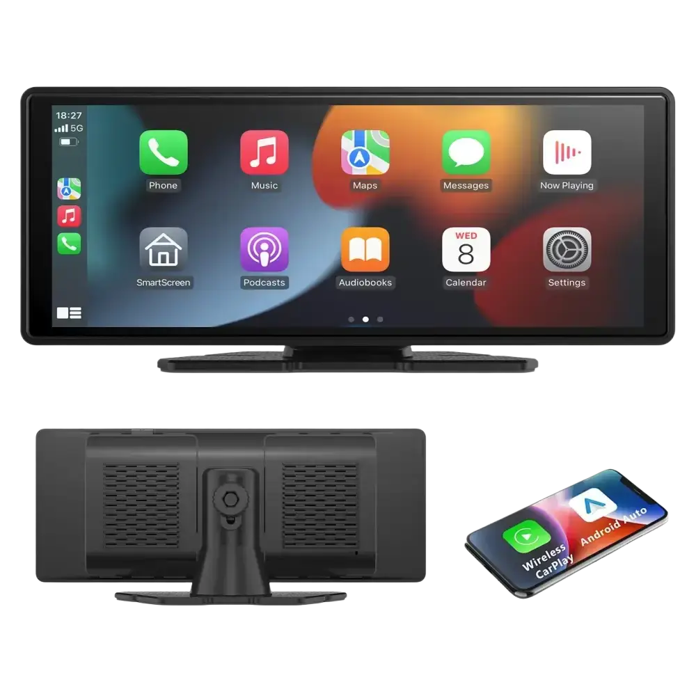Carplay portable universel pour écran de voiture écran Carplay sans fil stéréo de voiture sans fil avec Carplay Android