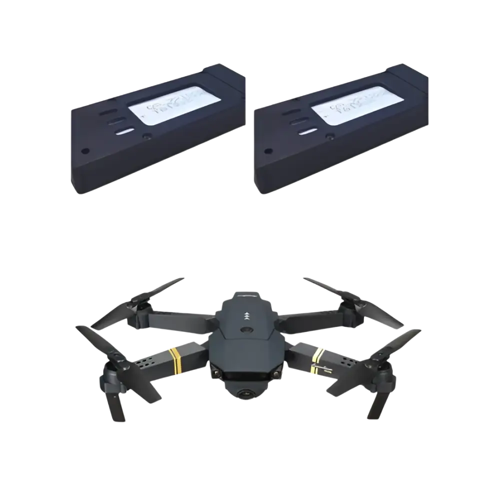 E58 Folding Aerial Drone - 4k 1 with batteries2 - drone