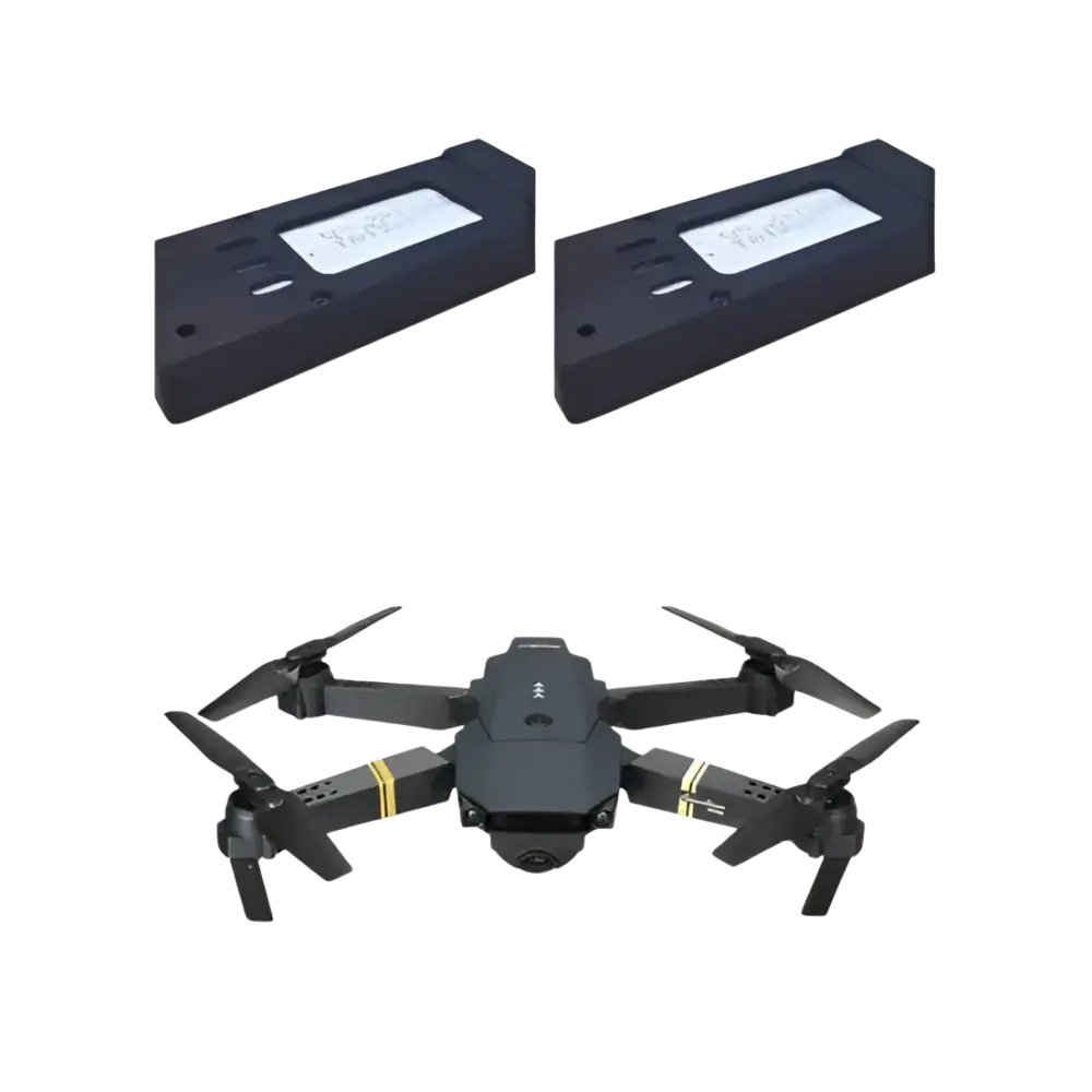 E58 Folding Aerial Drone - 4k 1 with batteries2 - drone