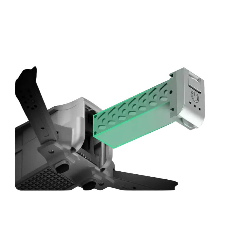 Folding drone - Grey / 2000W - drone