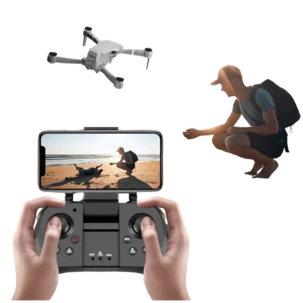 Folding drone - Grey / 2000W - drone