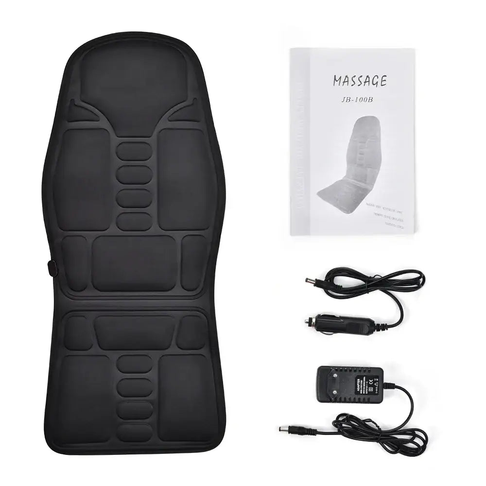Masseur de dos électrique infrarouge chaise de Massage complète du corps coussin chauffant vibrateur voiture maison