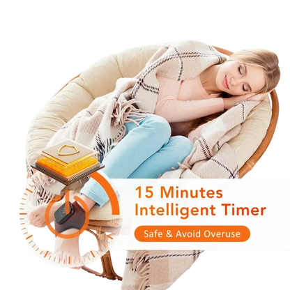 Masseur de pieds électrique Intelligent Vibration pression d’air attelle de cheville compresse chaude points