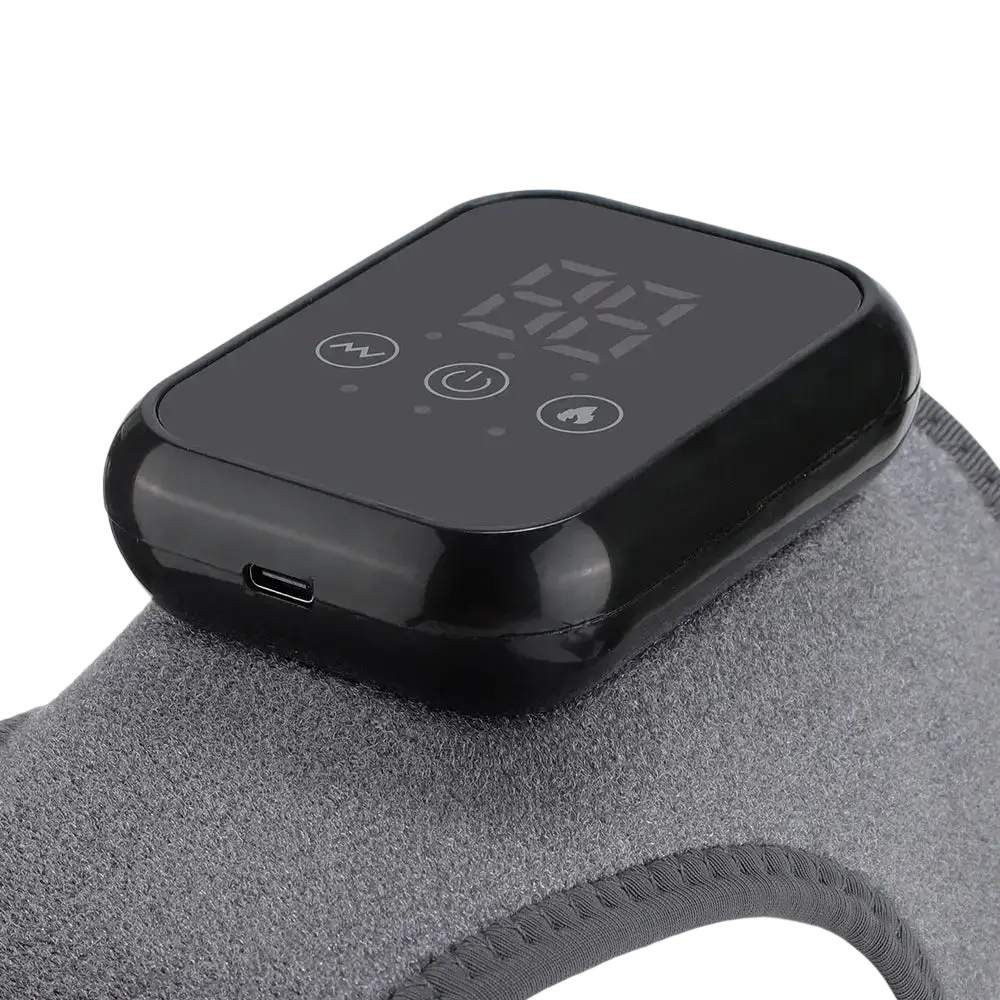 Masseur de pieds électrique Intelligent Vibration pression d’air attelle de cheville compresse chaude points