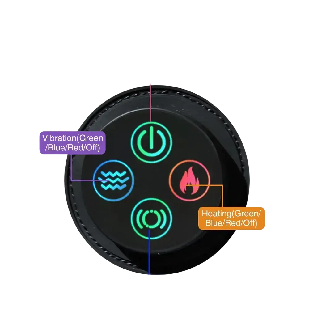Masseur de pieds électrique Intelligent Vibration pression d’air attelle de cheville compresse chaude points