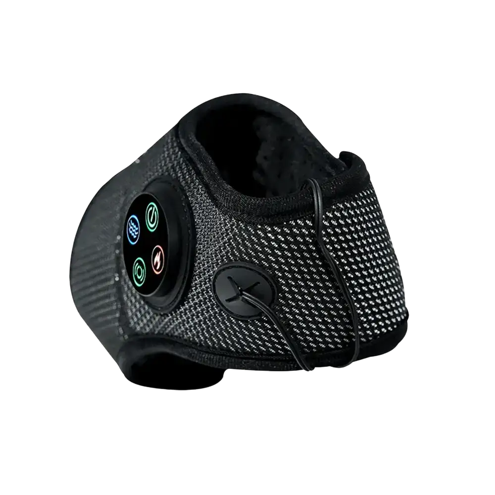 Masseur de pieds électrique Intelligent Vibration pression d’air attelle de cheville compresse chaude points