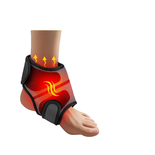 Masseur de pieds électrique Intelligent Vibration pression d’air attelle de cheville compresse chaude points