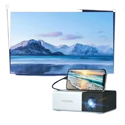 Mini-budgétaire portable standard YG300 138 TV Yler Light 3D LED 4K 1080P HD