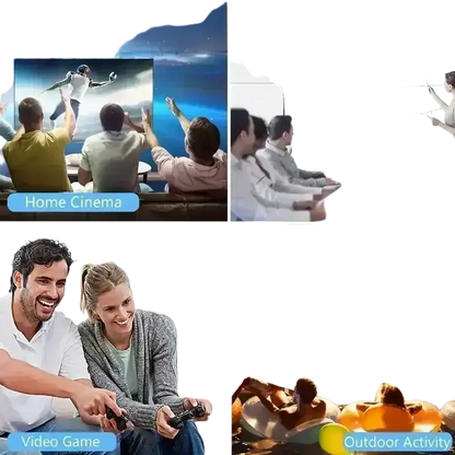 Mini-budgétaire portable standard YG300 138 TV Yler Light 3D LED 4K 1080P HD