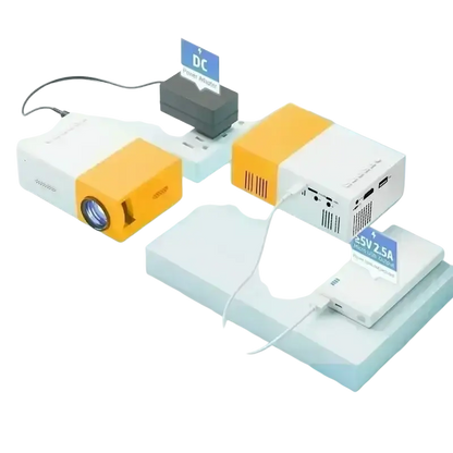 Mini-budgétaire portable standard YG300 138 TV Yler Light 3D LED 4K 1080P HD