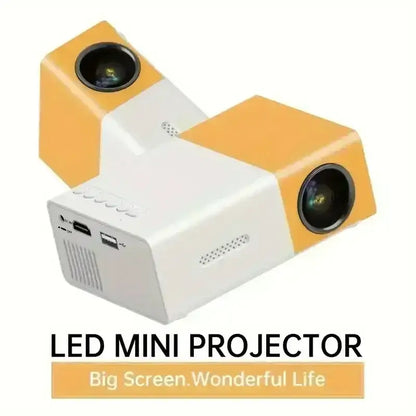 Mini-budgétaire portable standard YG300 138 TV Yler Light 3D LED 4K 1080P HD