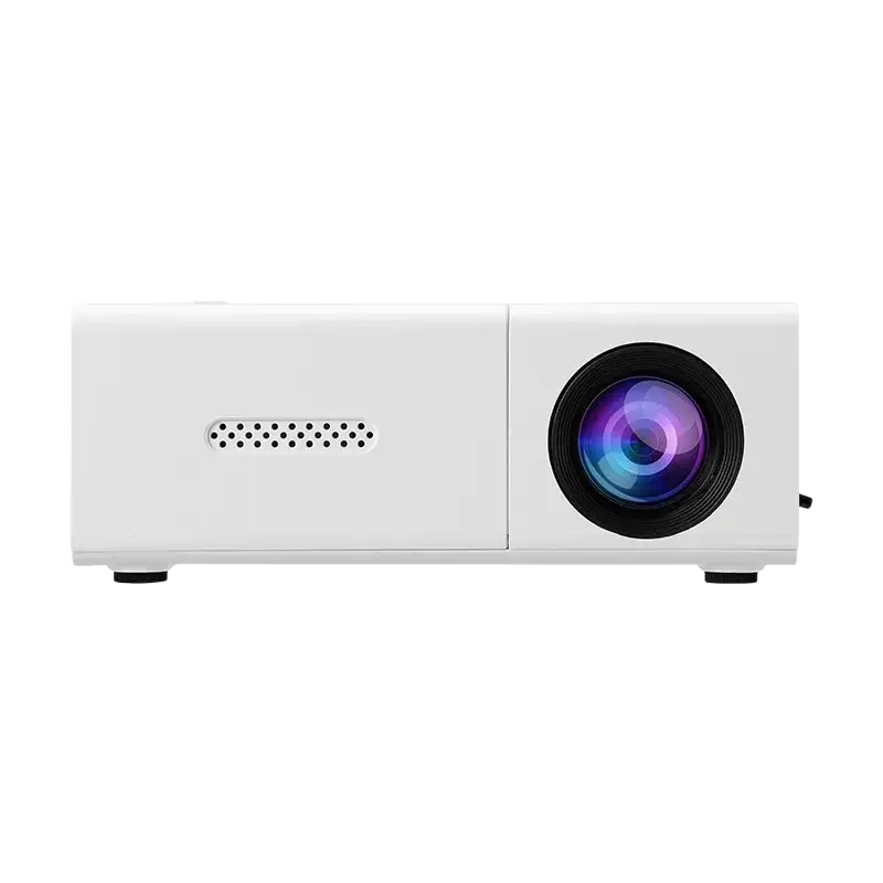 Mini projecteur portable avec prise en charge Full HD 1080P - Comprend une télécommande alimenté par USB idéal