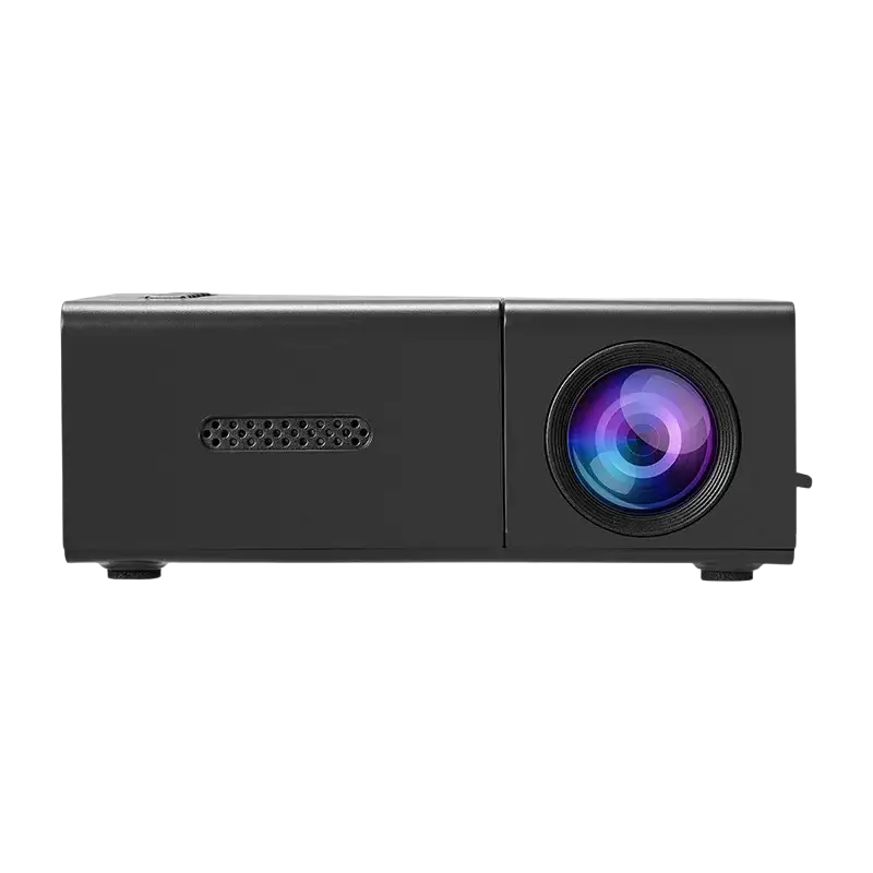 Mini projecteur portable avec prise en charge Full HD 1080P - Comprend une télécommande alimenté par USB idéal