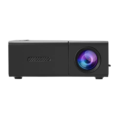 Mini projecteur portable avec prise en charge Full HD 1080P - Comprend une télécommande alimenté par USB idéal