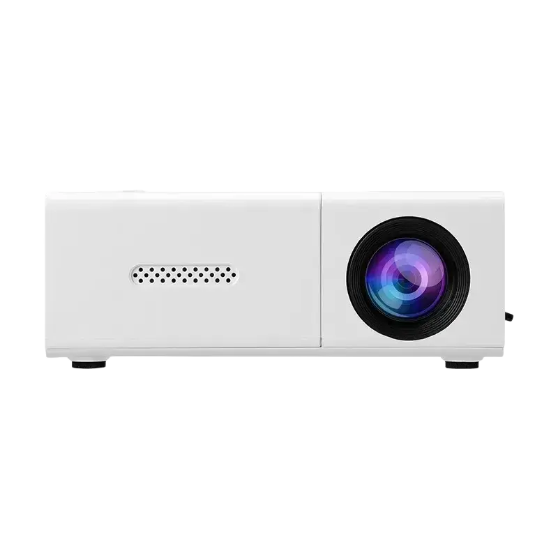 Mini projecteur portable avec prise en charge Full HD 1080P - Comprend une télécommande alimenté par USB idéal