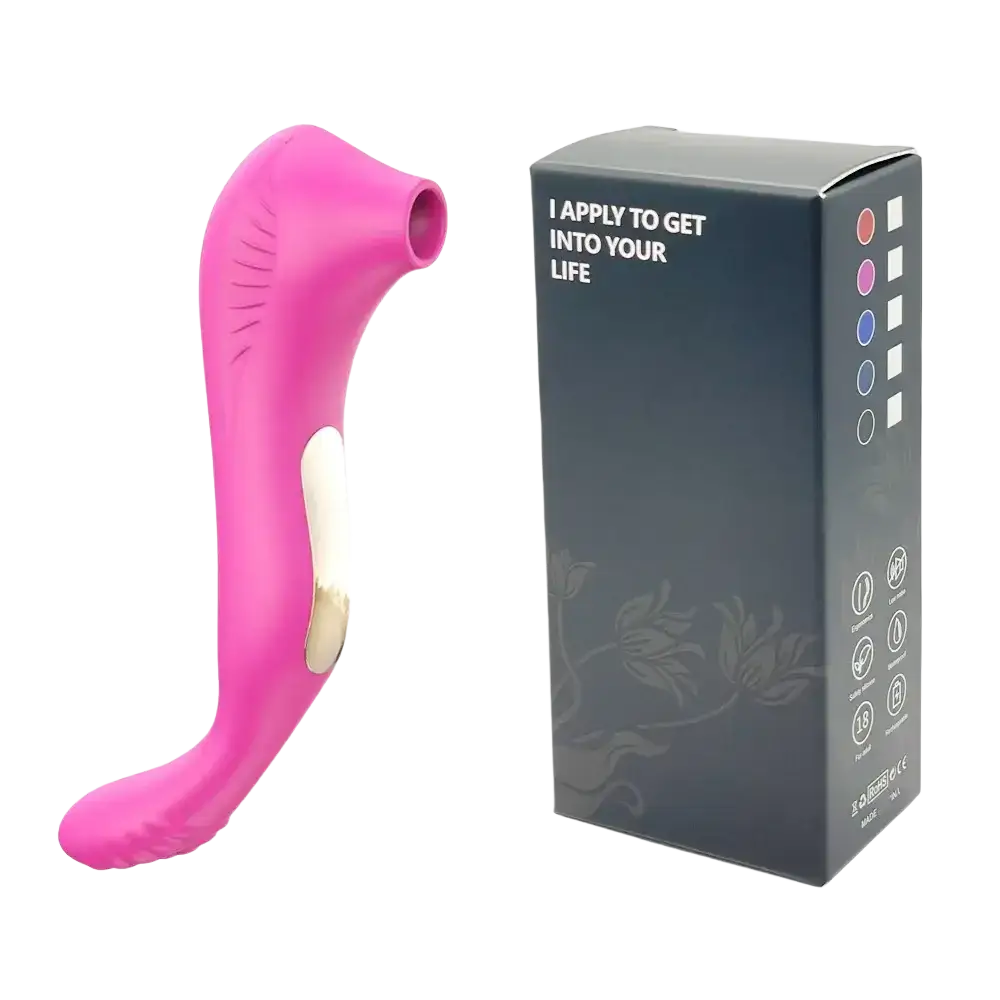 Mini Vibrator Portable Clitoral Sucking Stimulation Shock Masturbator With Female Sucking Plus Feature - 150*67*34mm