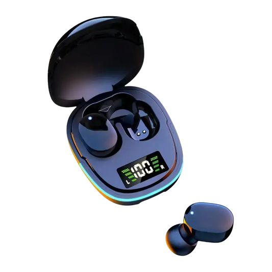 New 5.0 Stereo In-Ear Bluetooth Headphones - Black - ecouteur sans fils