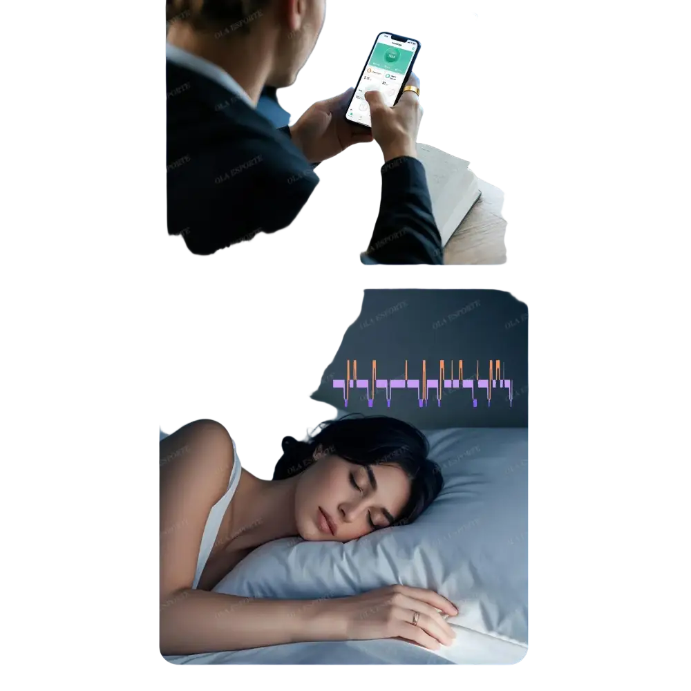 New R09 Smart Ring Men Women with Charging Case,Heart Rate Blood Oxygen,Skin Temperature Monitor,5ATM Waterproof For