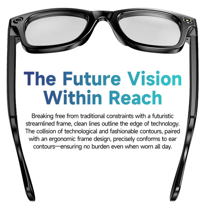 Nouveau 800W caméra AI lunettes hommes changement de couleur lunettes de traduction intelligentes Photo enregistrement