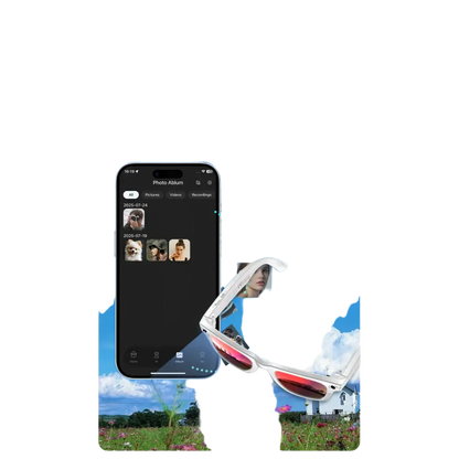 Nouveau 800W caméra AI lunettes hommes changement de couleur lunettes de traduction intelligentes Photo enregistrement