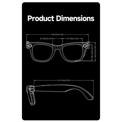 Nouveau 800W caméra AI lunettes hommes changement de couleur lunettes de traduction intelligentes Photo enregistrement