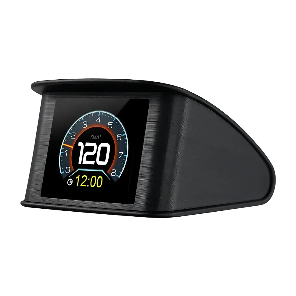 P10 affichage tête haute P10-Pro OBD compteur de vitesse numérique intelligent alarme de survitesse tachymètre tension