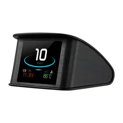 P10 affichage tête haute P10-Pro OBD compteur de vitesse numérique intelligent alarme de survitesse tachymètre tension