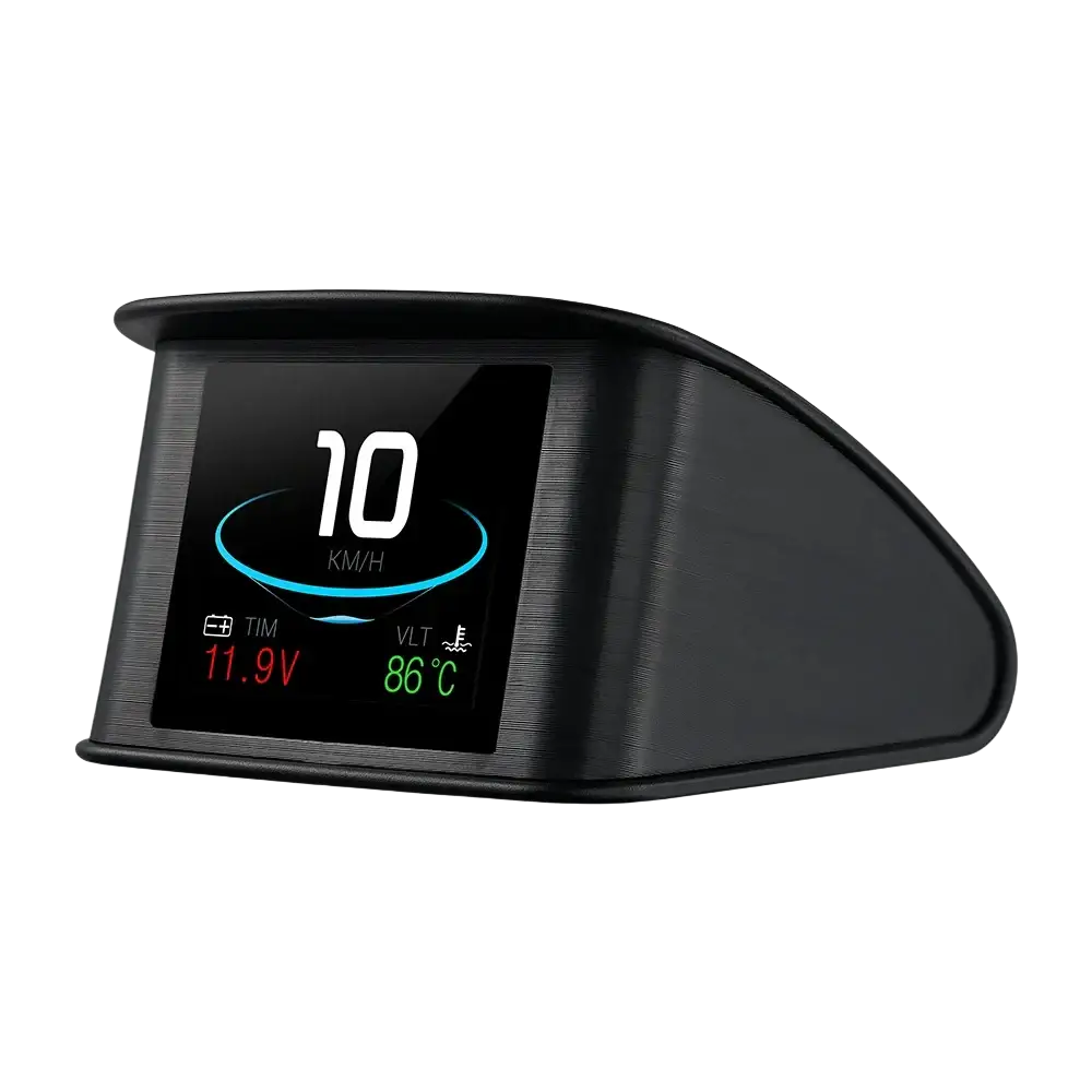 P10 affichage tête haute P10-Pro OBD compteur de vitesse numérique intelligent alarme de survitesse tachymètre tension